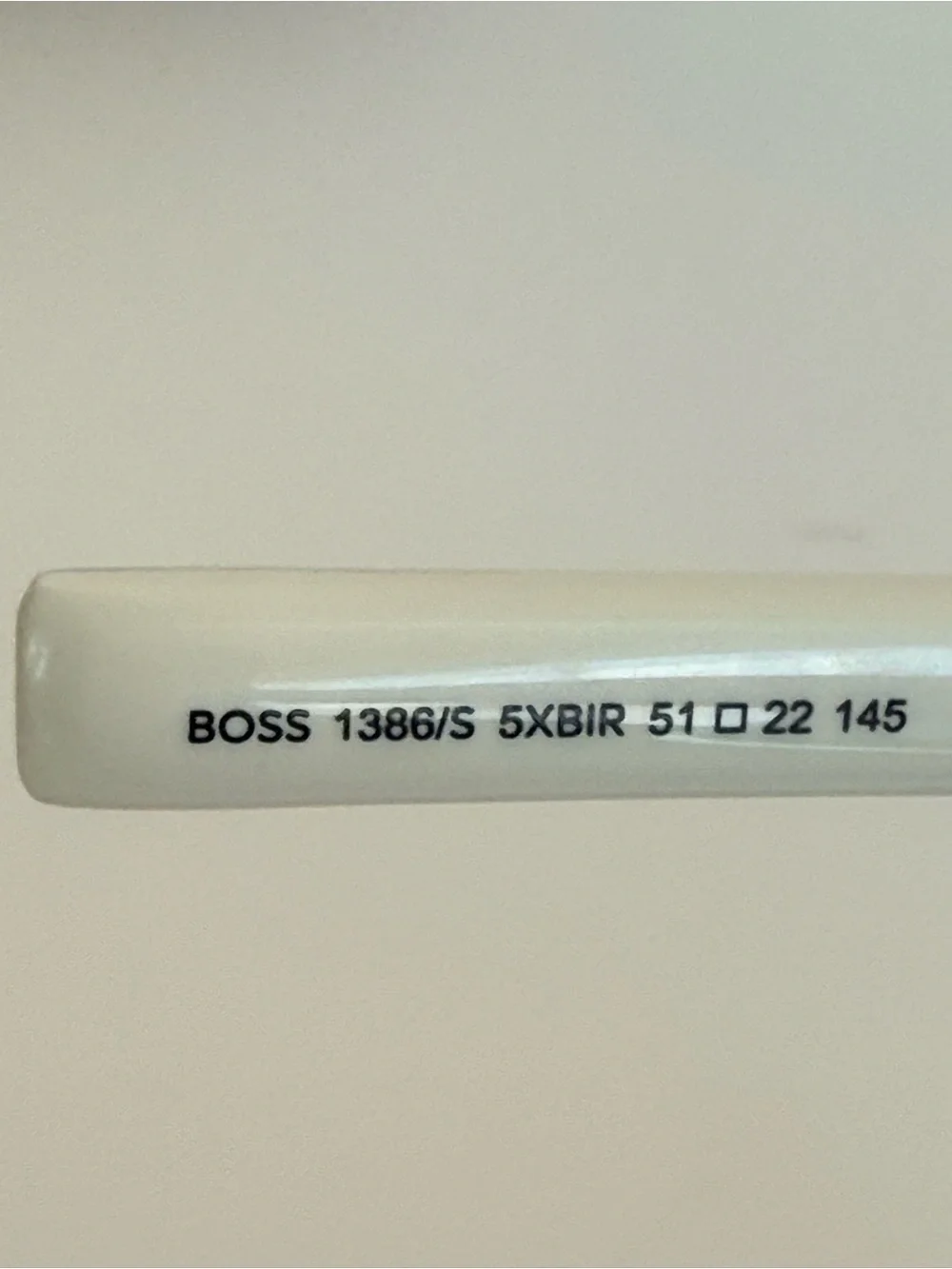 BOSS White Square Women's Sunglasses BOSS 1386/S